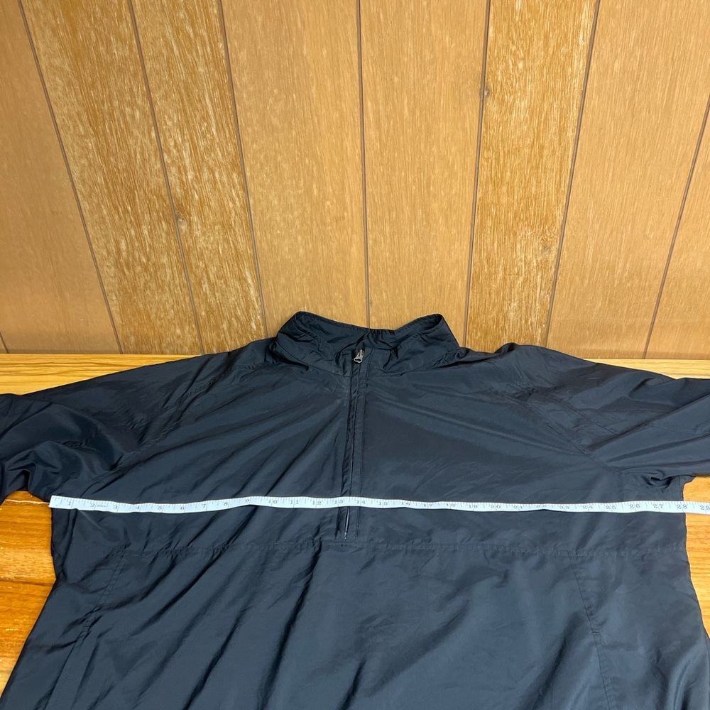 Walter Hagen Men’s XL Black Windbreaker Pullover Golf Jacket 1/4‎ Zip Mesh Lined - Picture 6 of 9